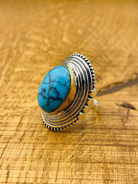 Turquoise Silver Ring