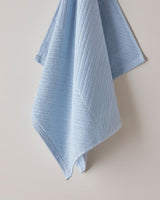 Asciugamano viso in cotone twill premium azzurro chiaro 50x70cm