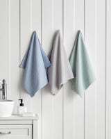 Premium Twill Cotton Face Towel Light Grey