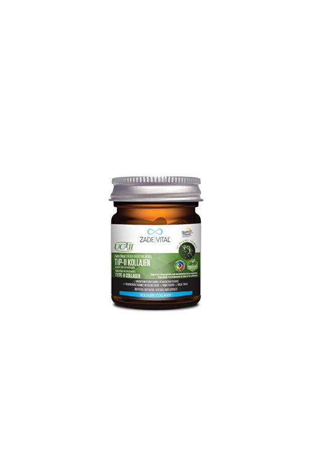 Type 2 Collagen Supplement - 30 Herbal Hard Capsules - TryAladdin