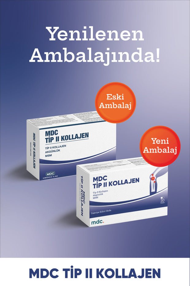 Type II Collagen Supplements - 30 Tablets with MSM & Boswellia - TryAladdin