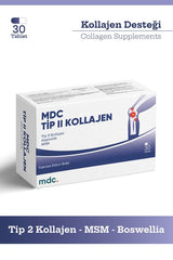 Type II Collagen Supplements - 30 Tablets with MSM & Boswellia - TryAladdin
