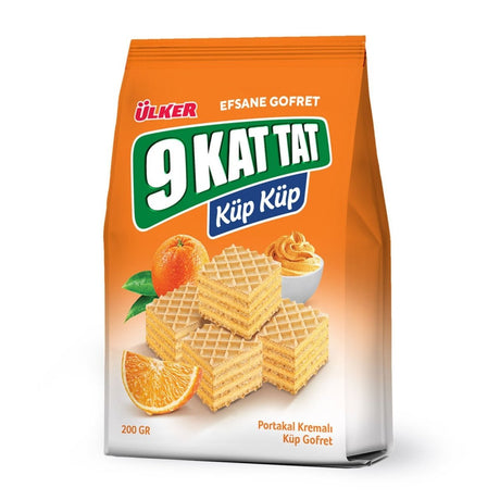 Ulker | 9 Kat Tat Cube Orange Wafers