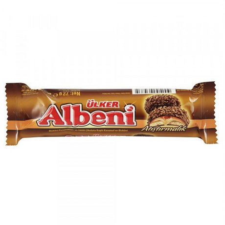 Ulker | Albeni Chocolate Covered Biscuits with Caramel 72g