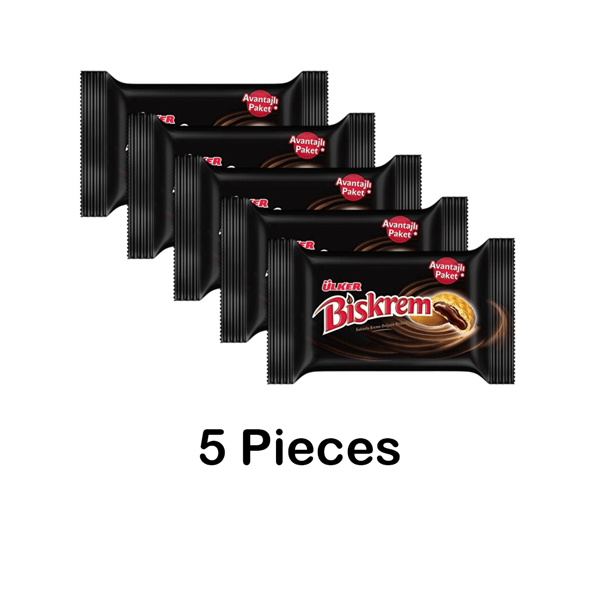 Ulker | Biskrem Cookies with Chocolates 3x100g