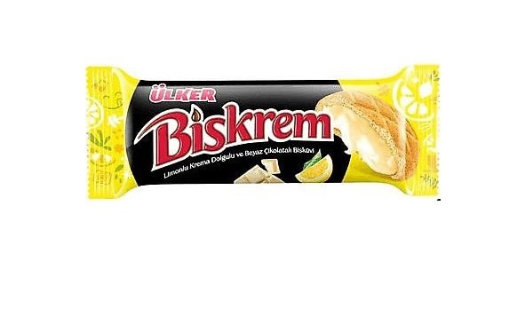 Ulker | Biskrem Cookies with Lemon and White Chocolate