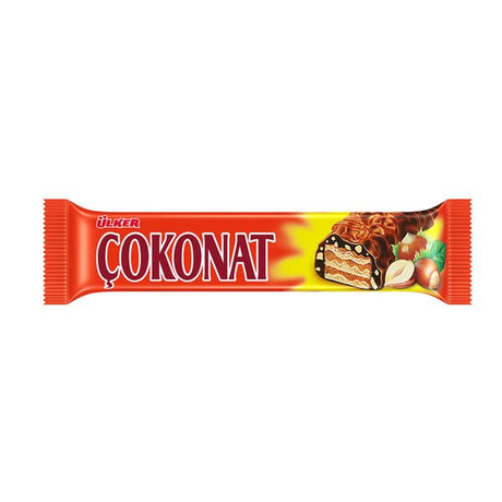 Ulker | Cokonat Chocolate and Hazelnut Covered Wafer Bar