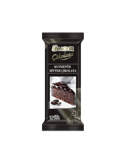 Ulker | Couverture %54 Dark Chocolate Tablets