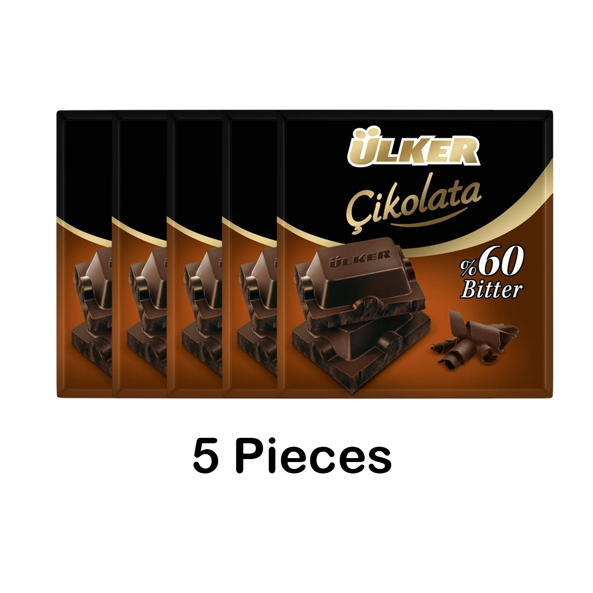 Ulker | Dark Square Chocolate %60