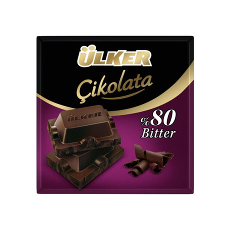 Ulker | Dark Square Chocolate %80