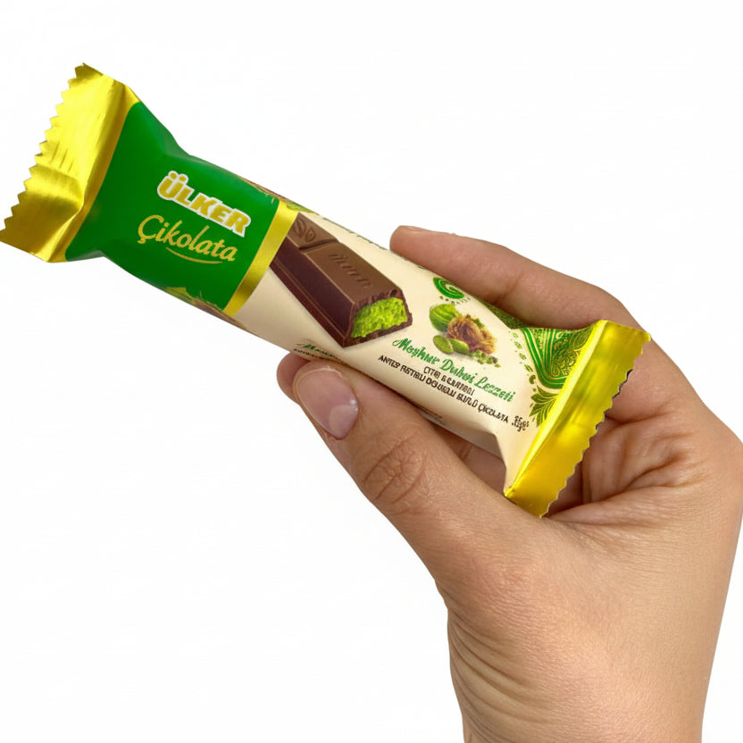 ウルケル ドバイ チョコレート アンテップ ピスタチオ と クリスピー