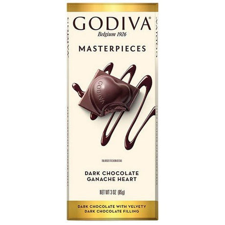 Ulker | Godiva Dark Chocolate Tablet with Velvety Dark Chocolate Filling