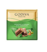 Ulker | Godiva Pistachio and Caramel Square Milk Chocolate - TryAladdin