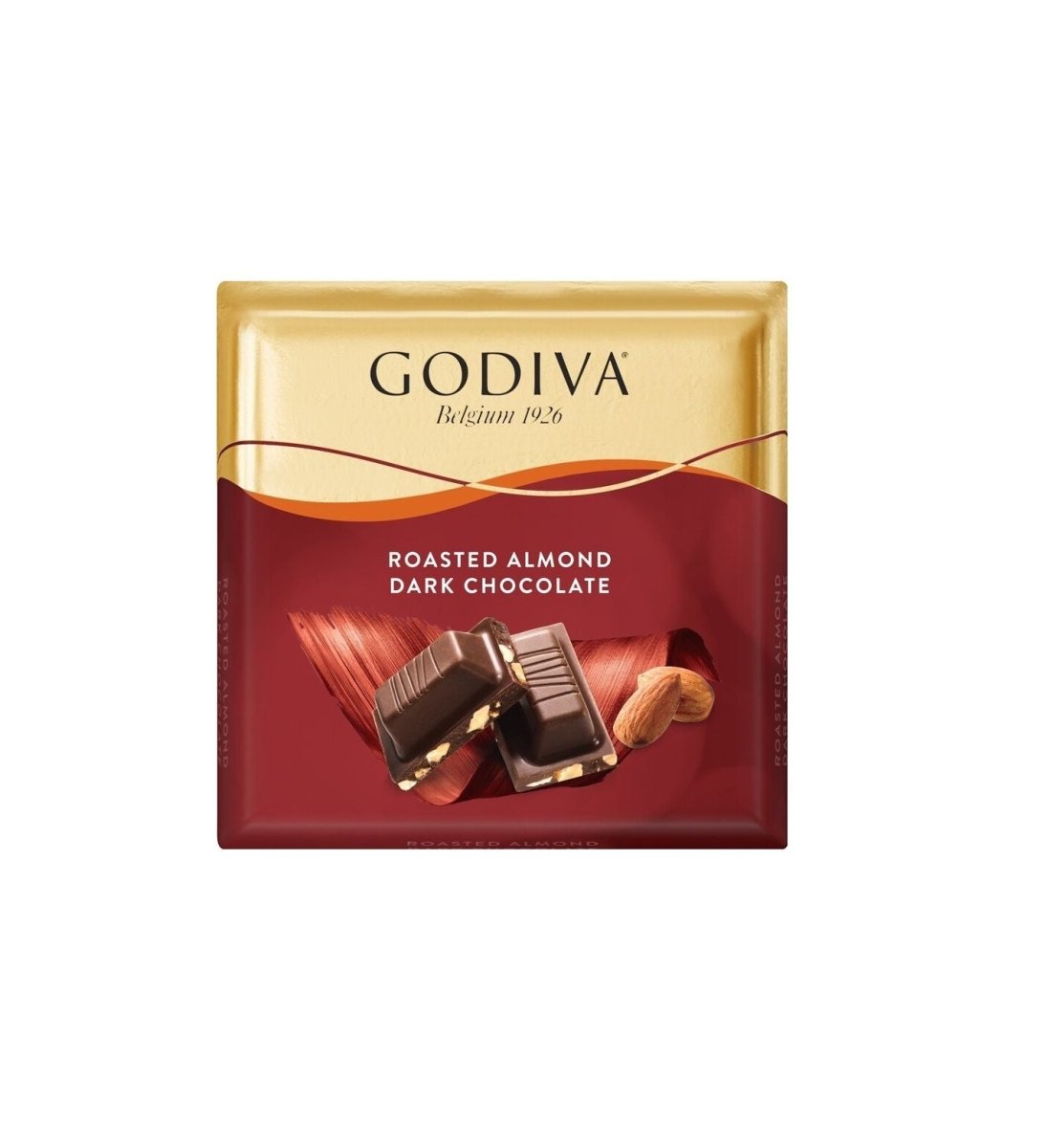 Ulker | Godiva Roasted Almond Dark Square Chocolate