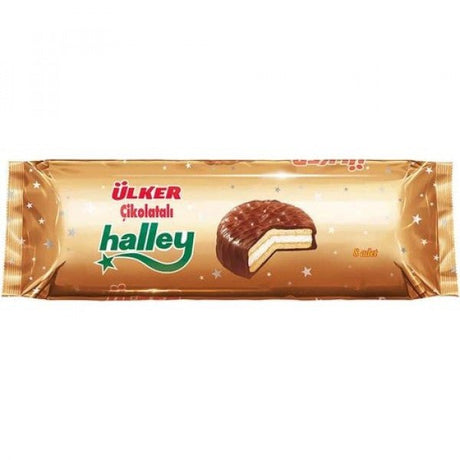 Ulker | Halley Chocolate Covered Sadwich Biscuit 8x30g