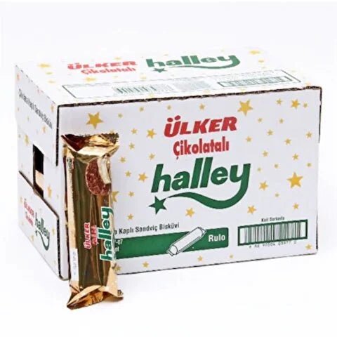 Ulker | Halley Mini Chocolate Covered Garnished Sandwhich Biscuits - TryAladdin