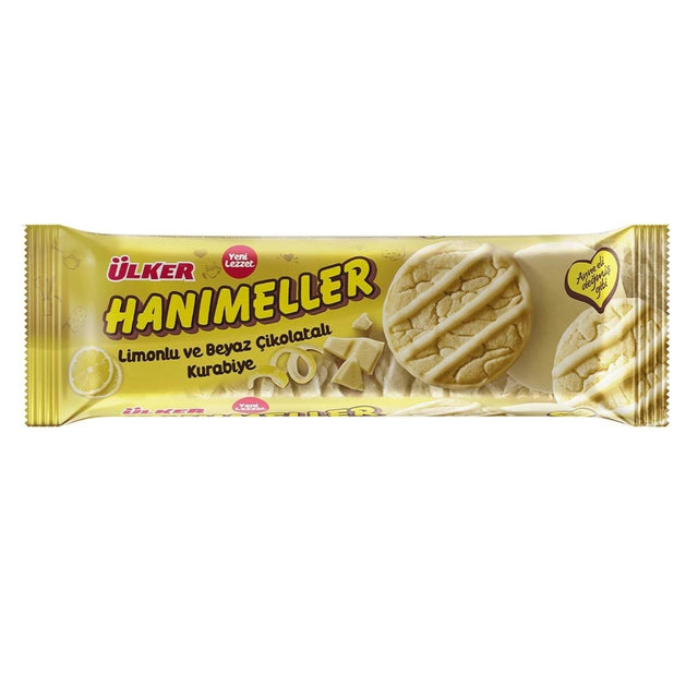 Ulker | Hanimeller Cookies with Lemon and White Chocolate