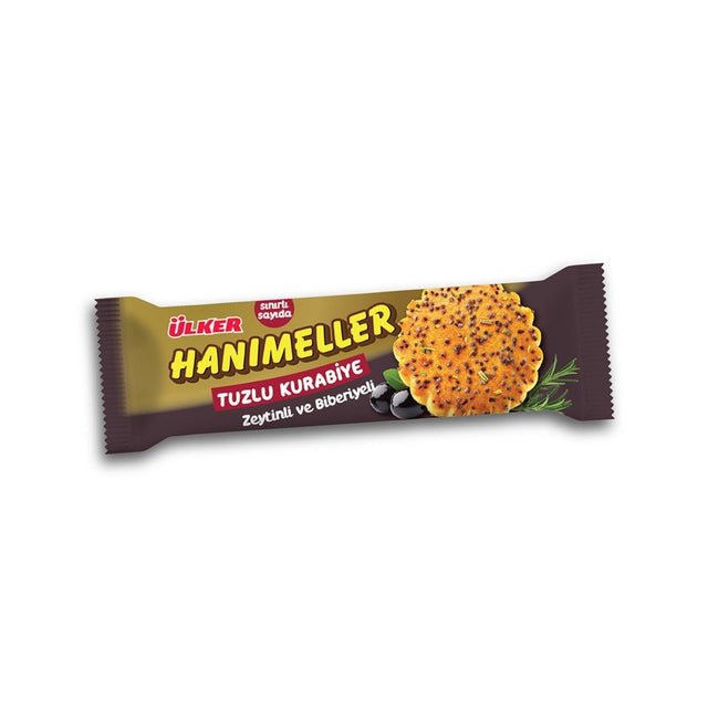 Ulker | Hanimeller Salty Cookies with Olivess and Rosemary