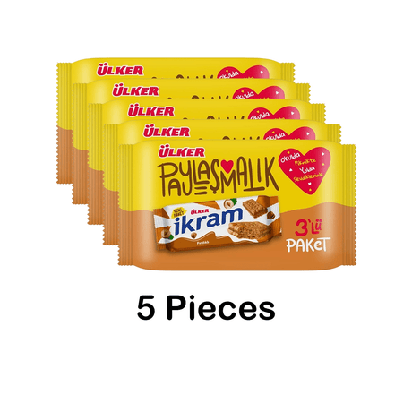 Ulker | Ikram Biscuits with Hazelnut Cream 3x84g