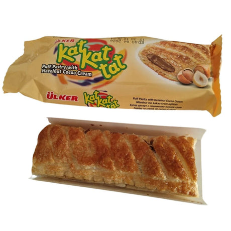 Ulker | Kat Kat Tat Crispy Puff Pastry with Hazelnut Cream - TryAladdin