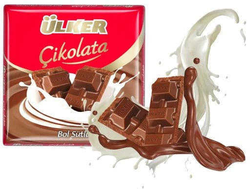 Ulker Milk Chocolate Bar – Extra Milky (2 Pieces 60gr Each)