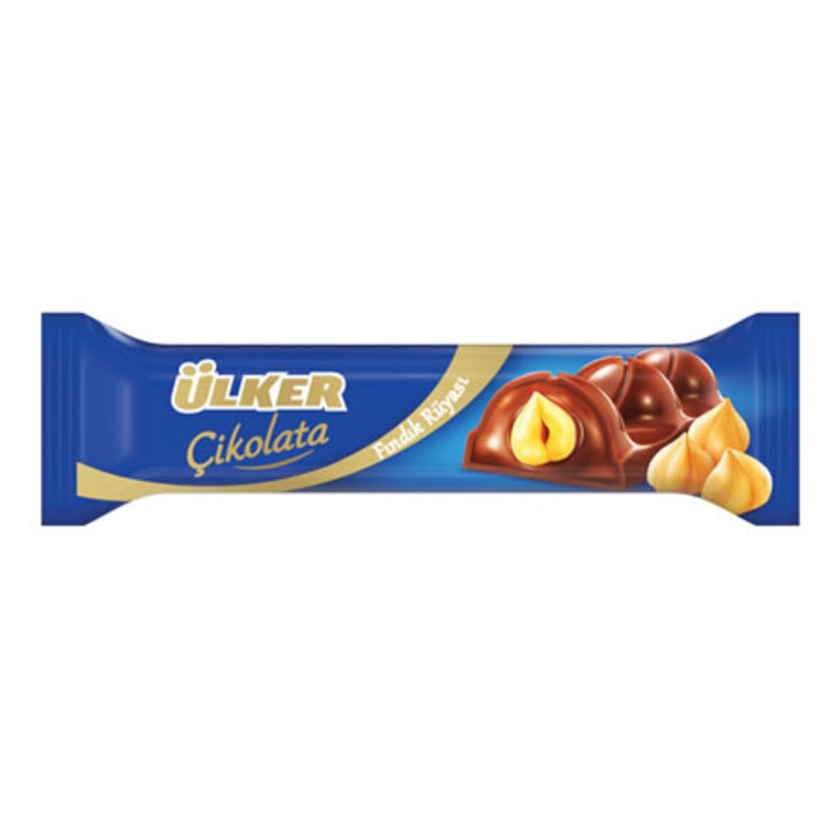 Ulker | Milk Chocolate Bar with Whole Hazelnuts 40.5g