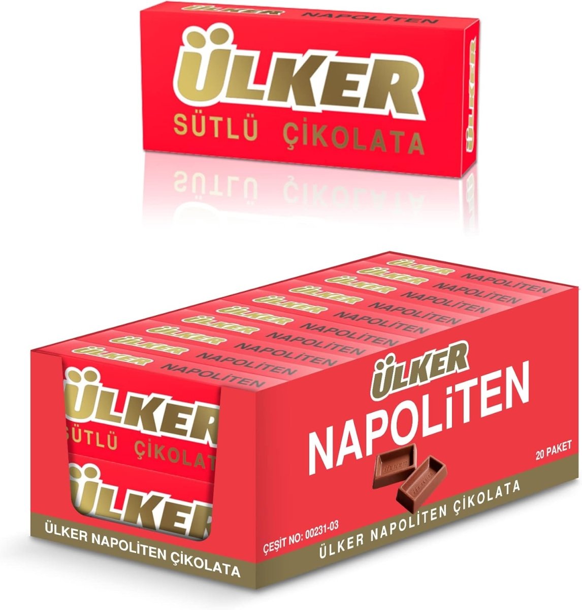 Ulker | Napotlitan Milk Chocolate