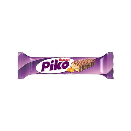 Ulker | Piko Chocolate Covered Orange Flavoured Rice Puffs Bar