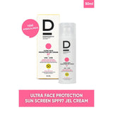 Ultra Face Protection Gel Cream - SPF 50+, Vitamins F, E, B5 & Allantoin - TryAladdin