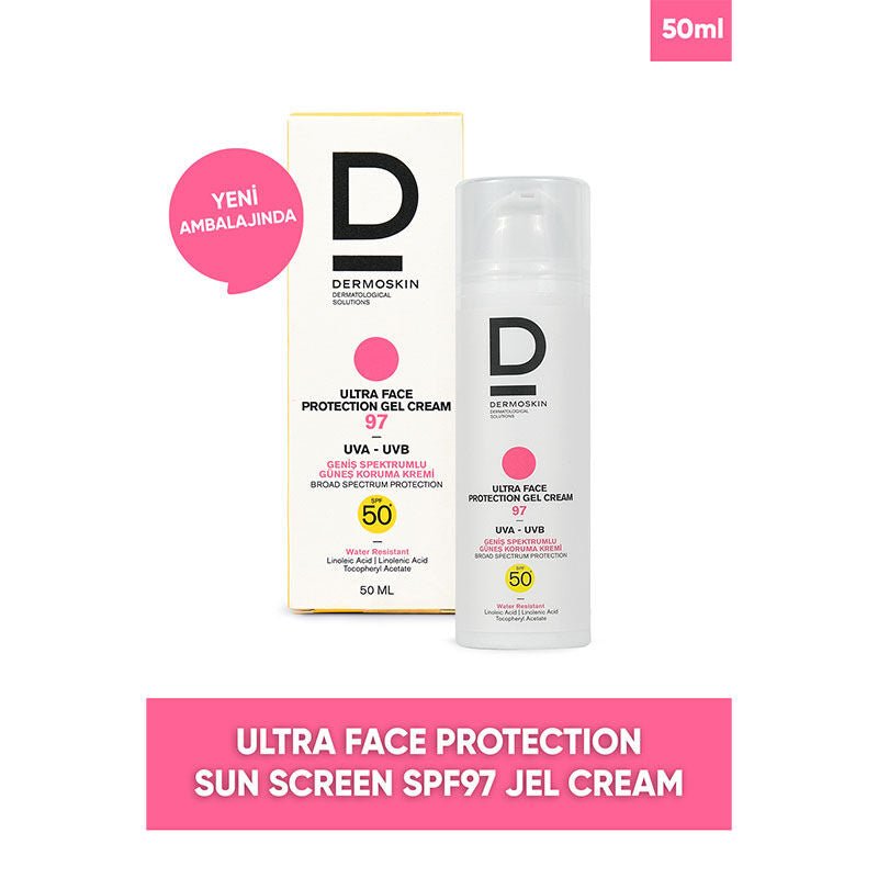 Ultra Face Protection Gel Cream - SPF 50+, Vitamins F, E, B5 & Allantoin - TryAladdin