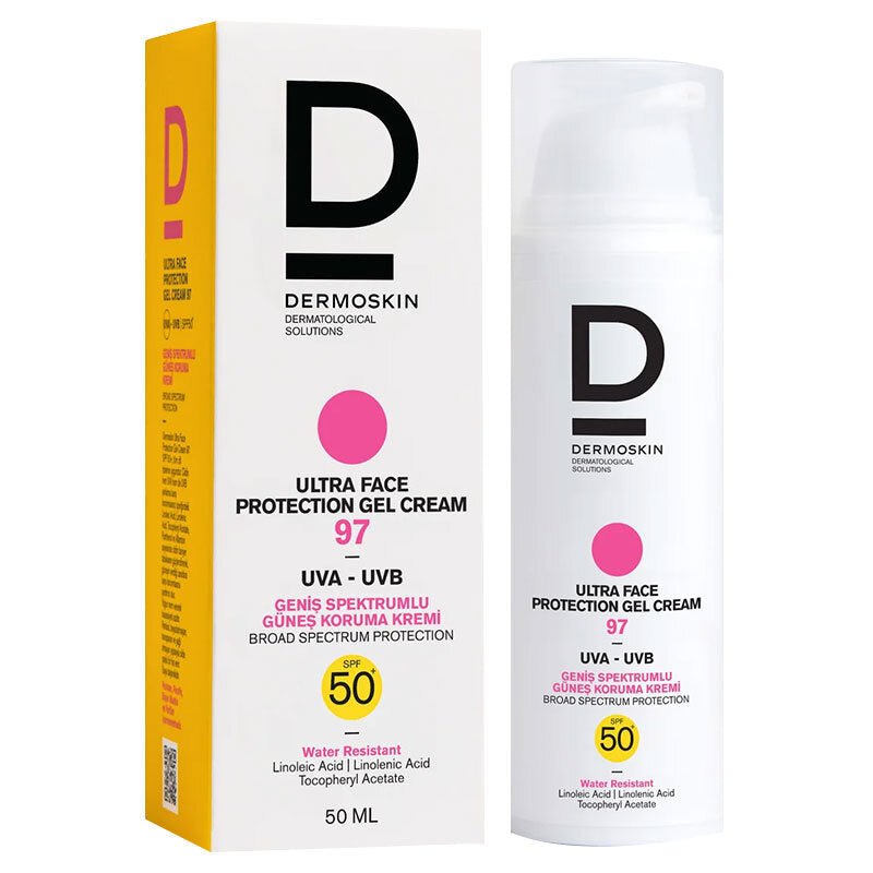 Ultra Face Protection Gel Cream - SPF 50+, Vitamins F, E, B5 & Allantoin - TryAladdin