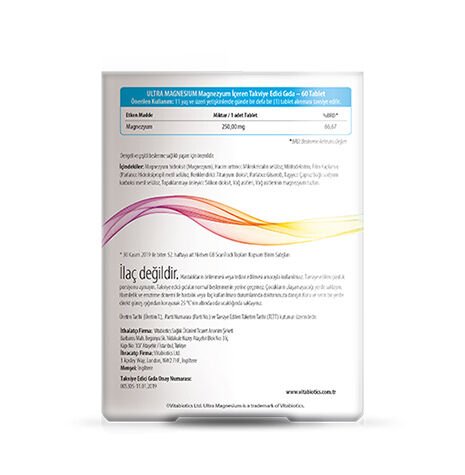 Ultra Magnesium - Vegan & Pure Daily Health Support Tablets - TryAladdin