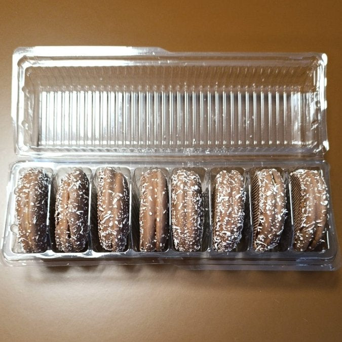 Unique Sweet Delights Mallow Coconut Pie Dark Cocoa Sandwich Cakes - 8 Pack - 6.49 oz (184g) - TryAladdin