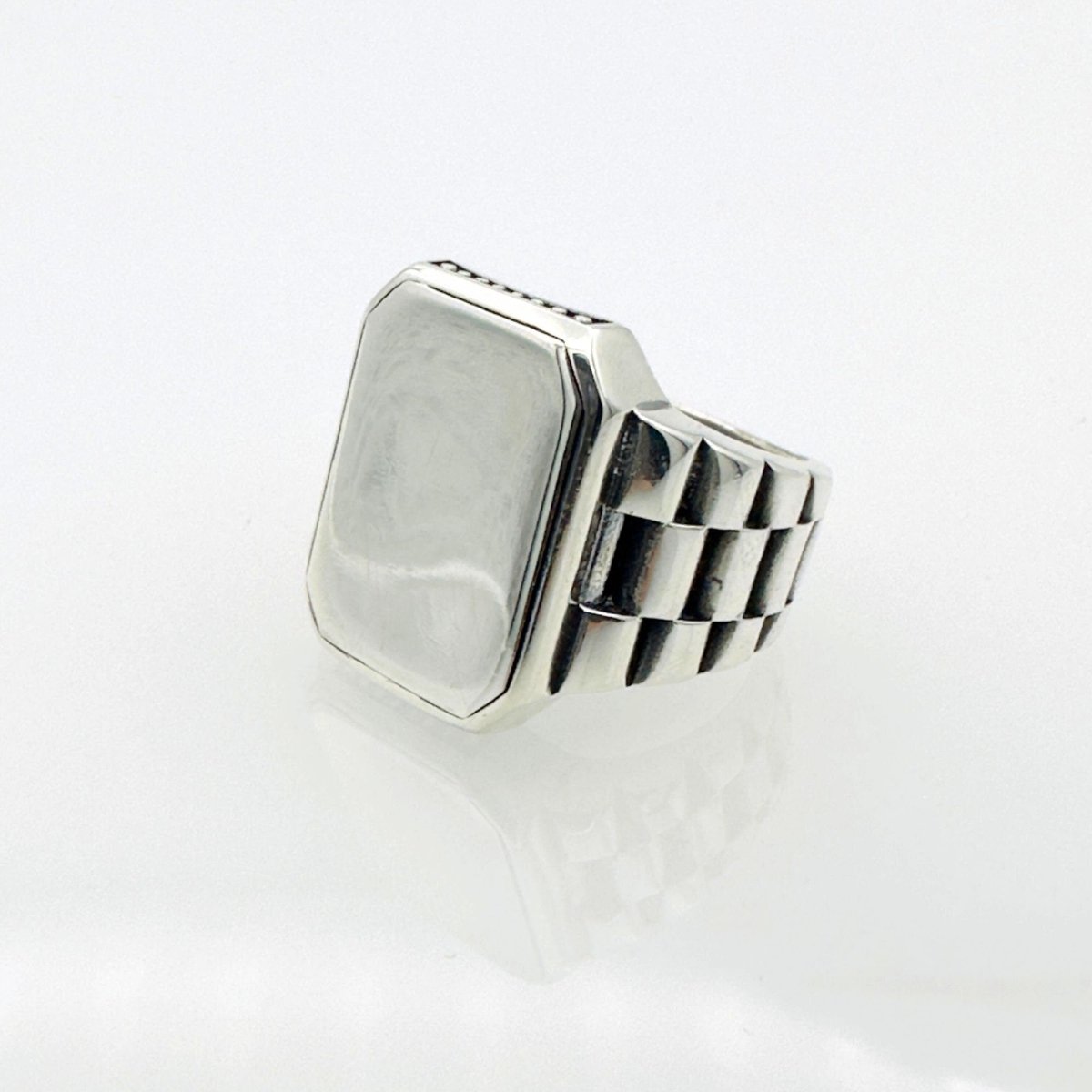 Unisex 925 Solid Silver Ring