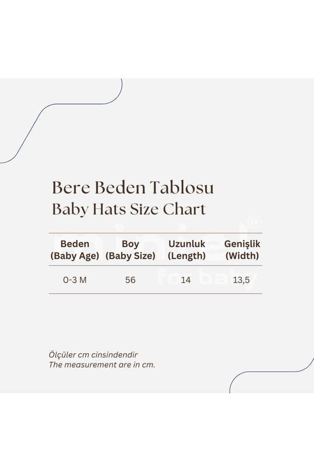 Unisex Baby Bonnets - 3 - Pack 100% Organic cotton - TryAladdin