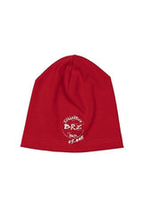 Unisex Red Cotton Blend Beanie - Comfortable & Stylish - TryAladdin