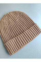 Unisex Ribbed Knit Beanie - Soft & Flexible - TryAladdin