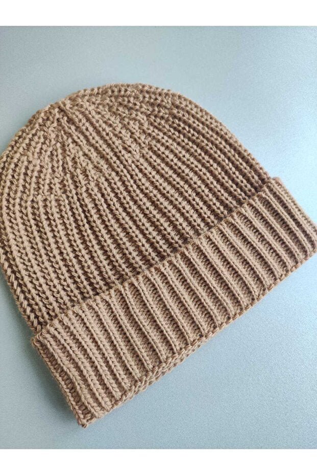 Unisex Ribbed Knit Beanie - Soft & Flexible - TryAladdin
