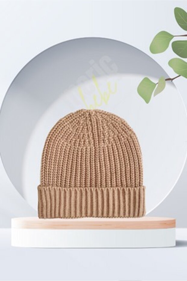Unisex Ribbed Knit Beanie - Soft & Flexible - TryAladdin