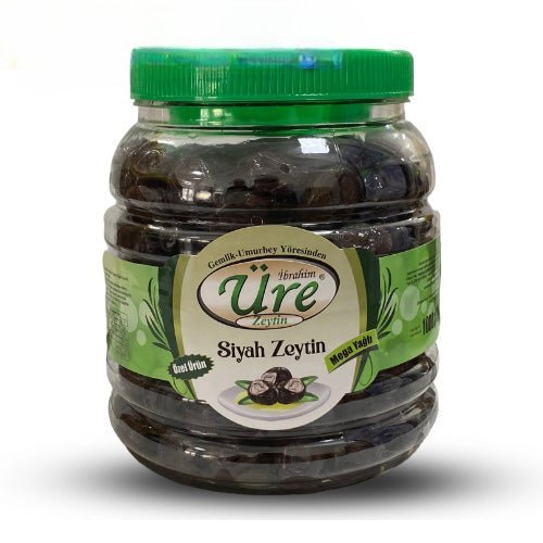 Ure Zeytin | Mega Table Black Olives 1kg (Special Production)