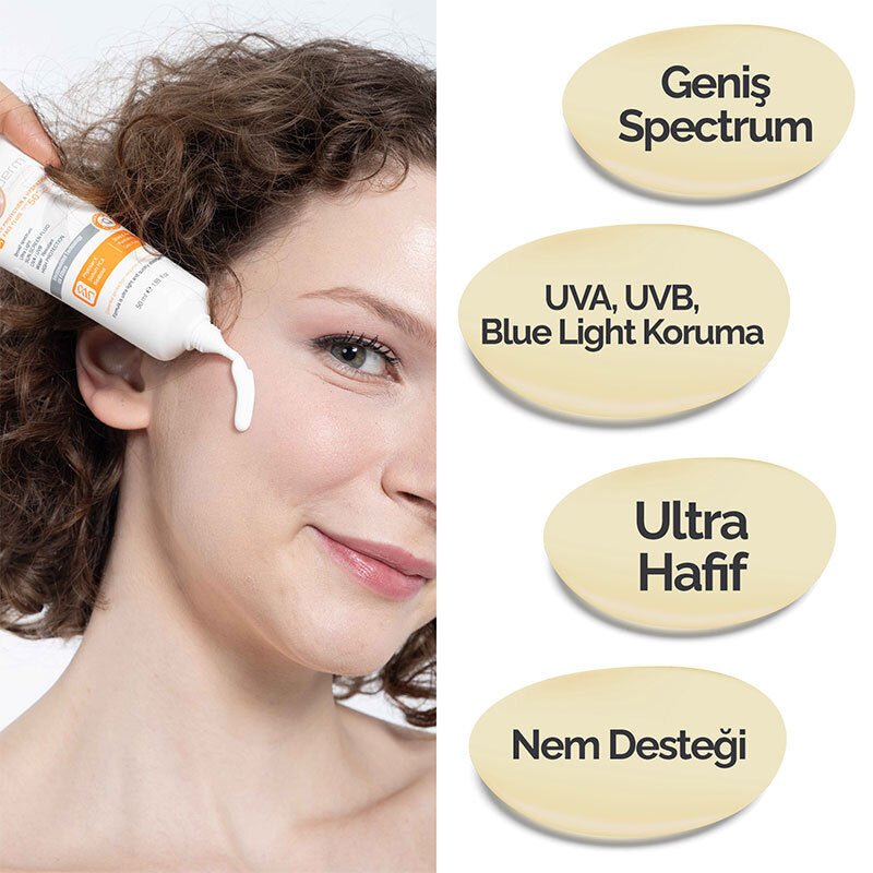 UV Protection & Hydration Face Fluid SPF 50+ - Ultra - Light, Non - Greasy - TryAladdin