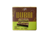 V - Gift Pistachio Praline Dubai Chocolate Bar – Crispy & Nutty Delight