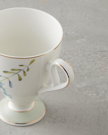 Professional New Bone China Light Green Mug - Durable Beverage Serveware