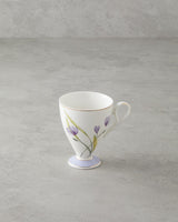 Professional New Bone China Coffee Mug Lilac Purple
