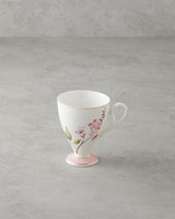 Elegant New Bone China Pink Coffee Mug   300ml Professional Drinkware