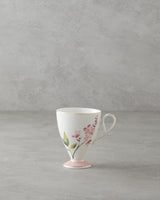 Elegant New Bone China Pink Coffee Mug - 300ml Professional Drinkware