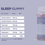 Valerian & Melisa Sleep Support Gummies - Relaxation & Calm - TryAladdin