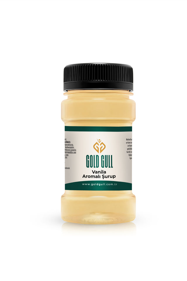 Gold Gull Premium Vanilla Flavor Coffee & Beverage Syrup - 80ml