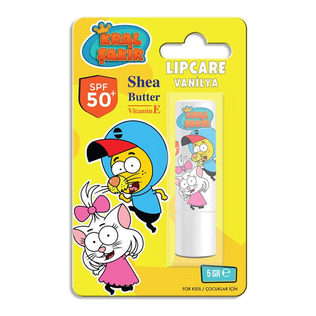 Vanilla Lip Balm - SPF50+ Sun Protection with Shea Butter & Vitamin E - TryAladdin