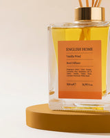 Premium Vanilla Reed Diffuser - Long-Lasting Room Scent